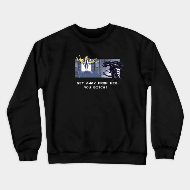 Mostly Pixels... Mostly Crewneck Sweatshirt by 84Nerd